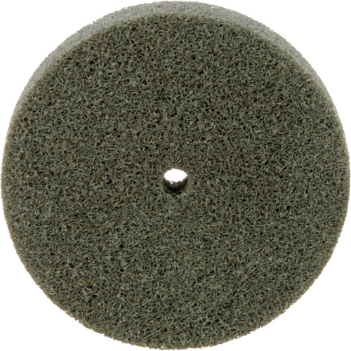 Meule homog&egrave;ne &agrave; faible densit&eacute; de s&eacute;rie 500 Standard Abrasives, 3" x 1/2", Arbre de 1/4", Grain de Moyen, Oxyde d'aluminium Distribution Jean Lapalme
