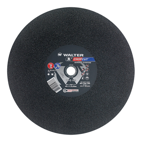 Chopcut Cut-Off Wheel, 16" x 7/8", 1" Arbor, Type 1, Aluminum Oxide, 3800 RPM Distribution Jean Lapalme