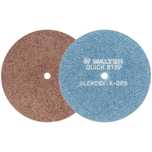 Disque de pr&eacute;paration de surface QUICK-STEP BLENDEX, 7" dia., Grain Extra grossier, Oxyde d'aluminium Distribution Jean Lapalme
