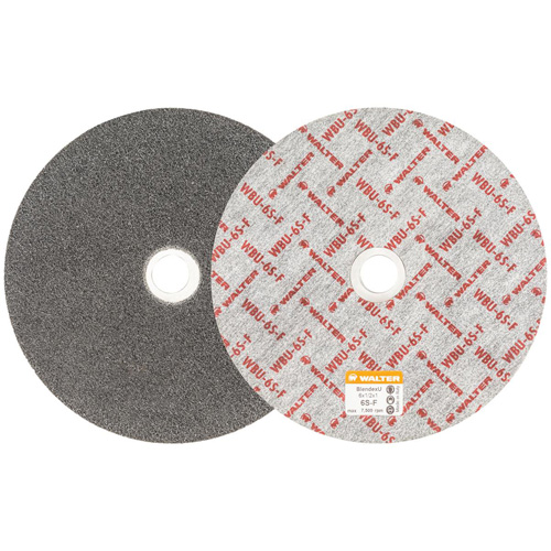 Blendex U Finishing Wheel, 6" Dia., 6SF Grit, Silicon Carbide Distribution Jean Lapalme