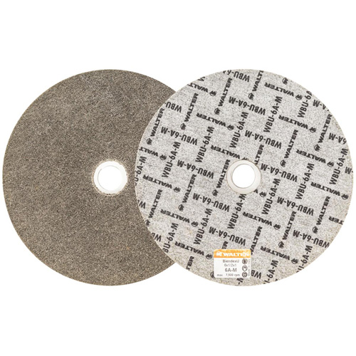 Disque de finition Blendex U, 6" dia., Grain 6AM, Carbure de silicium Distribution Jean Lapalme