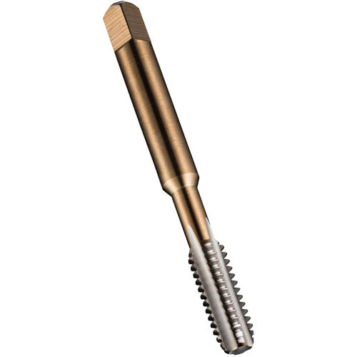 Taraud machine pour tuyau, 6-0,75, 3 cannelures, 66 mm lo, Conique, Acier rapide Distribution Jean Lapalme