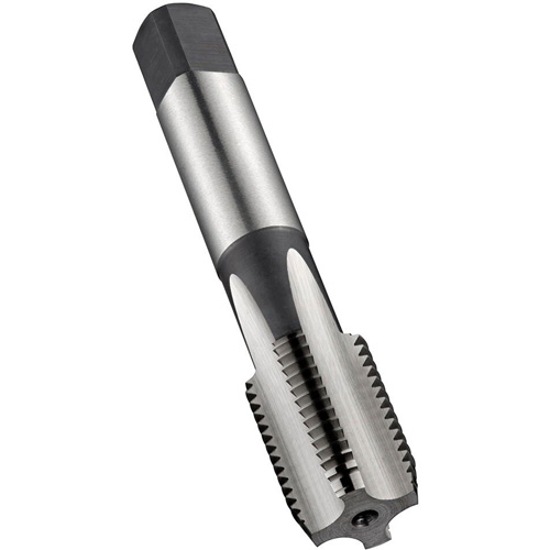 Taraud machine pour tuyau, 1/2"-14, 4 cannelures, 87 mm lo, Conique, Acier rapide Distribution Jean Lapalme