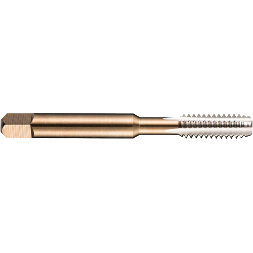 Taraud machine pour tuyau, 10-1,5, 3 cannelures, 80 mm lo, Conique, Acier rapide Distribution Jean Lapalme