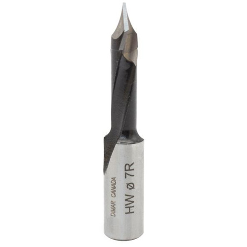 Through-Hole Carbide Tipped Drill, 7 mm Diameter Distribution Jean Lapalme