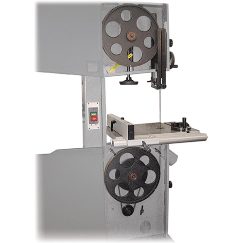 Scie &agrave; ruban de 21" pour bois avec guide &agrave; d&eacute;doublement, Vertical, 220 V Distribution Jean Lapalme