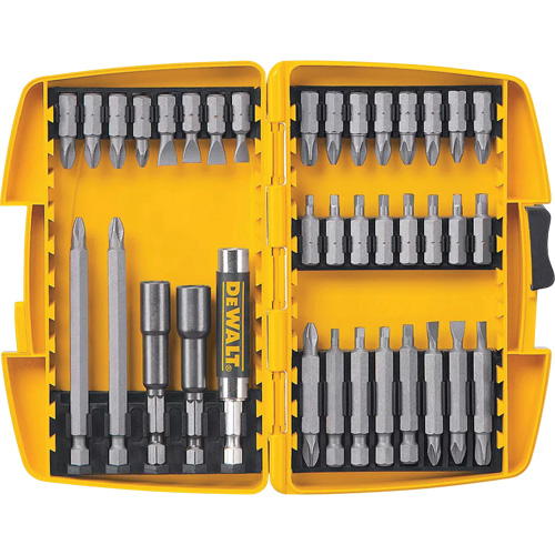 Jeu de 37 embouts de tournevis avec &eacute;tui ToughCase+ Distribution Jean Lapalme