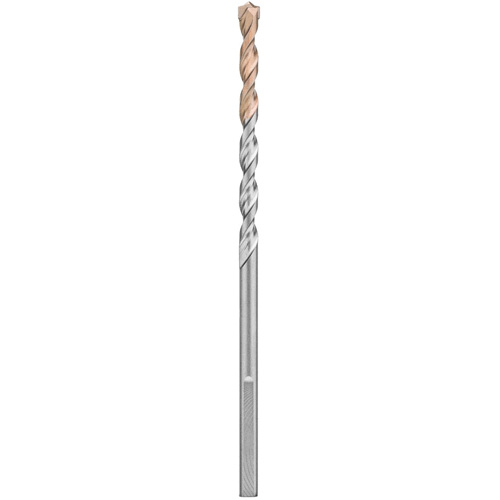 Foret &agrave; 4 cannelures pour marteau &agrave; percussion, 3/16", Tige 3 m&eacute;plats, Carbure Distribution Jean Lapalme