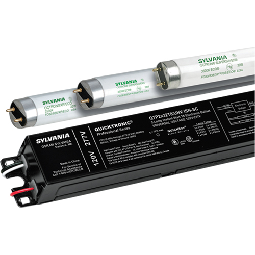 Ballast &agrave; efficacit&eacute; &eacute;lev&eacute;e QUICKTRONIC de Sylvania Distribution Jean Lapalme