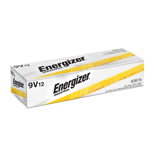 Alkaline Industrial Batteries, 9 V Distribution Jean Lapalme