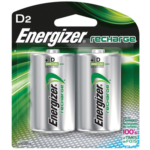 Rechargeable NiMH Batteries, D, 1.2 V Distribution Jean Lapalme