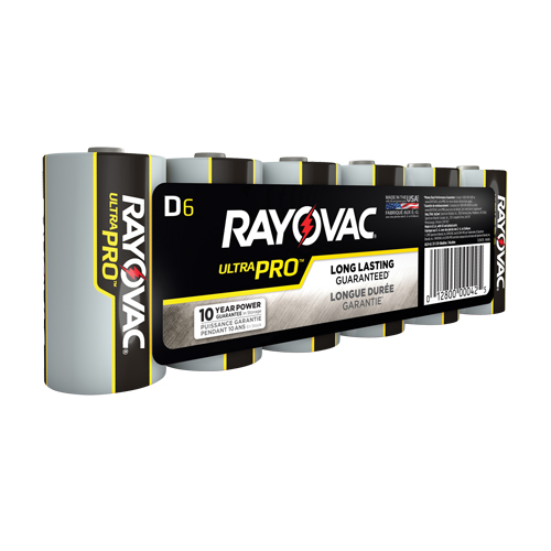 Ultra PRO Industrial Batteries, D, 1.5 V Distribution Jean Lapalme