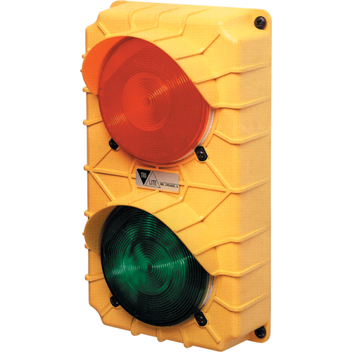 LED Stop & Go Lights, Plastic, 6-3/8" W x 3-3/4" D x 11-3/8" H Distribution Jean Lapalme