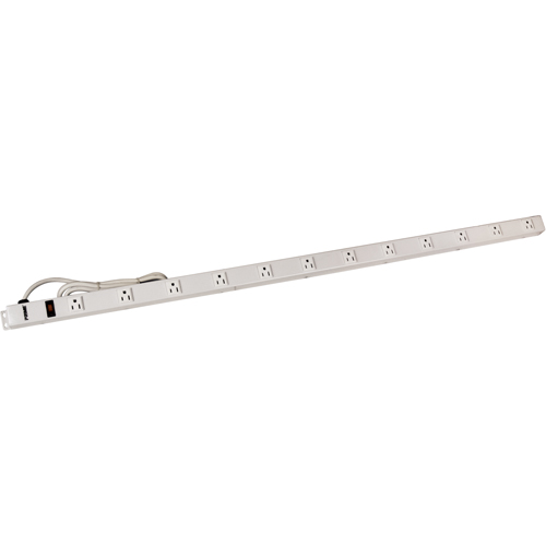 4' Power Strip, 12 Outlet(s), 6', 125 V Distribution Jean Lapalme