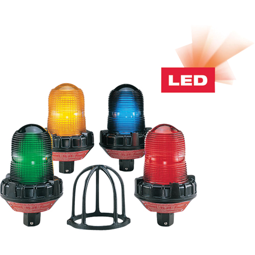 LED Hazardous Location Warning Lights With XLT Technology, Flashing, Green Distribution Jean Lapalme
