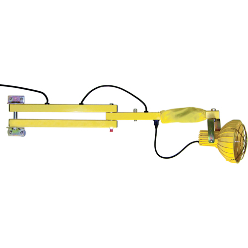 Dock Loading Lights with Flexible Arm, Incandescent Light, 40" Arm Distribution Jean Lapalme