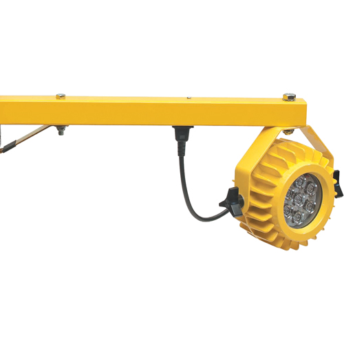 Heavy-Duty Loading Dock Lights, 24" Arm, 300 W, LED Lamp, Metal Distribution Jean Lapalme