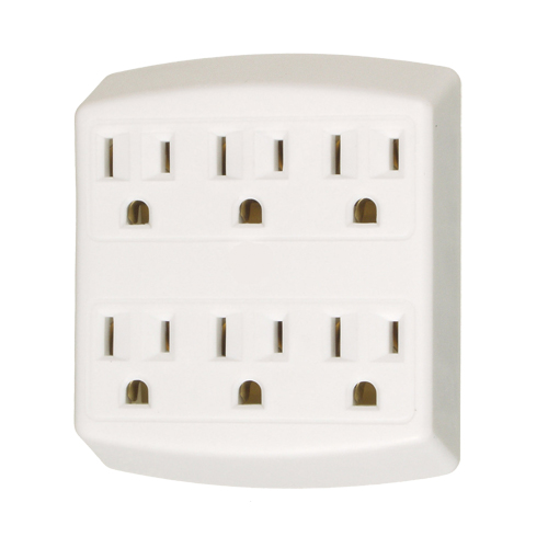 Adaptateurs, 6 Prise(s), 15 A, 1875 W, 125 Distribution Jean Lapalme