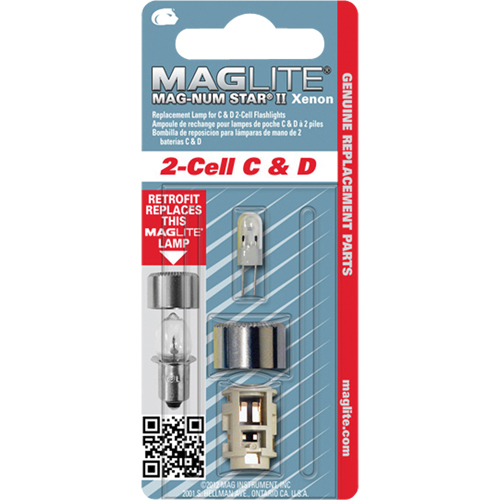 Replacement Bulb for 2-Cell C & D Flashlights Distribution Jean Lapalme