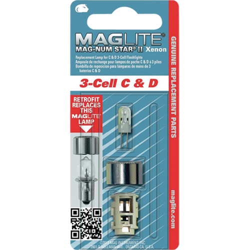 Replacement Bulb for 3-Cell C & D Flashlights Distribution Jean Lapalme