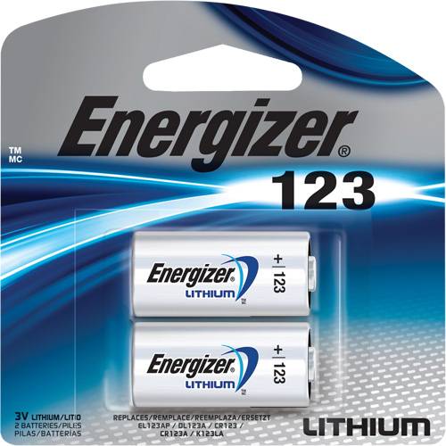 Batteries au lithium, 123, 3 V Distribution Jean Lapalme