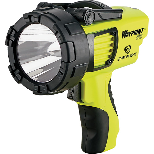 Projecteur &agrave; prise pistolet Waypoint 400, DEL, 1000 Lumens, Piles Rechargeable Distribution Jean Lapalme