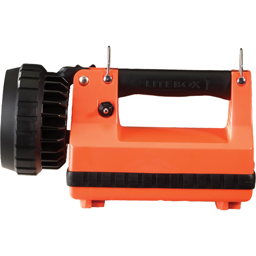 E-Flood&reg; FireBox&reg; Lantern, LED, 615 Lumens, 8 Hrs. Run Time, Rechargeable Batteries, Included Distribution Jean Lapalme