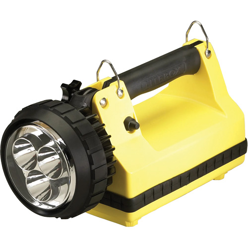 Lanterne avec syst&egrave;me de montage pour v&eacute;hicule E-Spot FireBox, DEL, 540 lumens, 7 hres de fonctionnement, piles Rechargeable, Compris Distribution Jean Lapalme