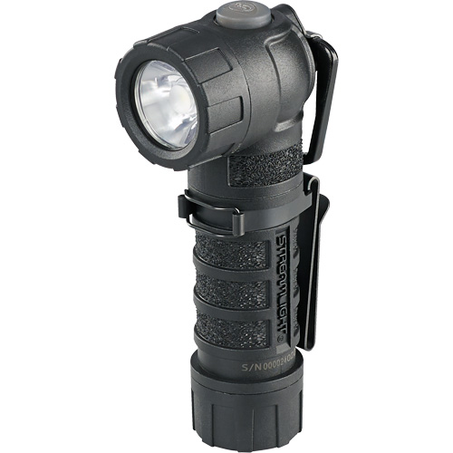 Lampe de poche &agrave; angle droit PolyTac 90 X, DEL, Piles CR123A, Polym&egrave;re Distribution Jean Lapalme
