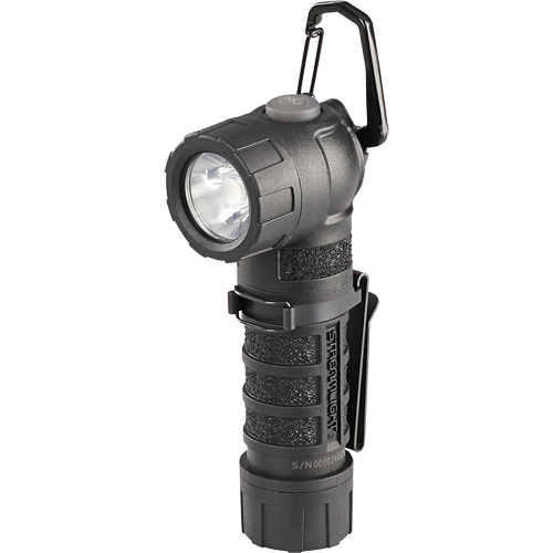 Lampe de poche &agrave; angle droit PolyTac 90 X, DEL, Piles CR123A, Polym&egrave;re Distribution Jean Lapalme