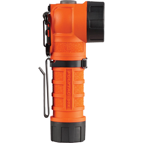 Lampe de poche &agrave; angle droit PolyTac 90 X, DEL, Piles CR123A, Polym&egrave;re Distribution Jean Lapalme