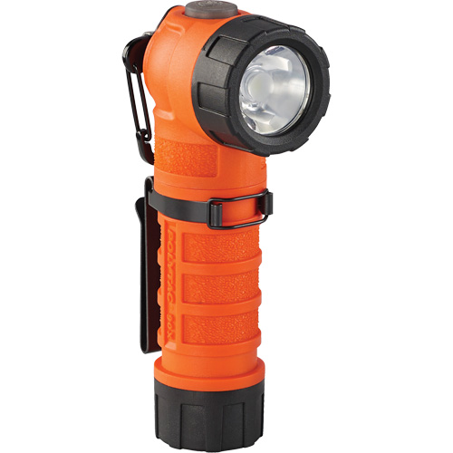Lampe de poche &agrave; angle droit PolyTac 90 X, DEL, Piles CR123A, Polym&egrave;re Distribution Jean Lapalme