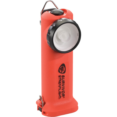 Survivor&reg; Flashlight, LED, Rechargeable/AA Batteries, Nylon Polymer Distribution Jean Lapalme