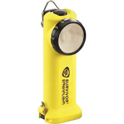 Survivor&reg; Flashlight, LED, Rechargeable/AA Batteries, Nylon Polymer Distribution Jean Lapalme
