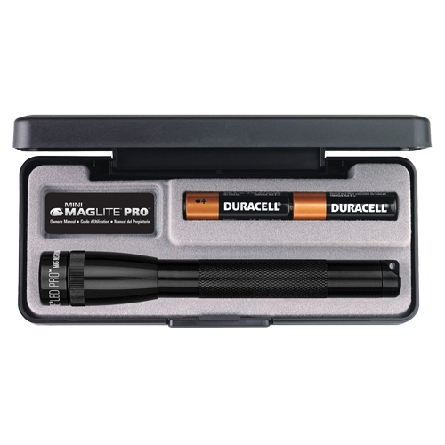 Mini&reg; PRO Flashlight, LED, 272 Lumens, AA Batteries Distribution Jean Lapalme
