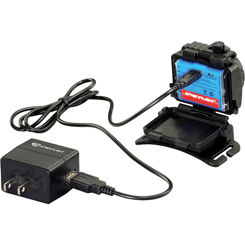 Double Clutch USB Headlamp, LED, 125 Lumens, 3.5 Hrs. Run Time, Rechargeable Batteries Distribution Jean Lapalme