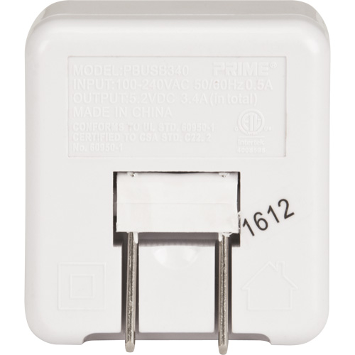 Prime&reg; High-Speed USB Charger Distribution Jean Lapalme