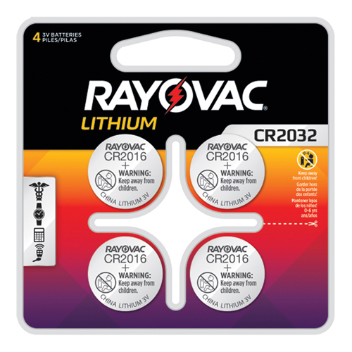 Piles bouton au lithium CR2032, 3 V Distribution Jean Lapalme