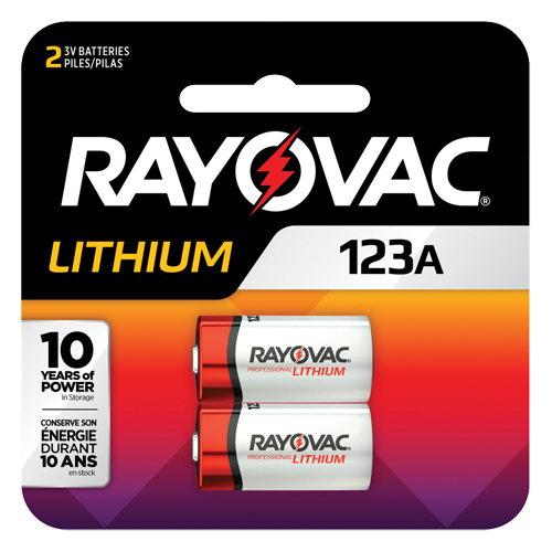 Lithium Batteries, 123, 3 V Distribution Jean Lapalme
