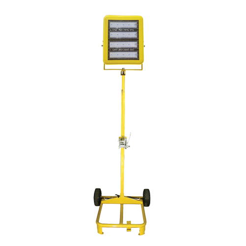 Chariot d'&eacute;clairage &agrave; t&ecirc;te unique avec treuil, DEL, 200 W, 30000 lumens, Boîtier en Aluminium Distribution Jean Lapalme