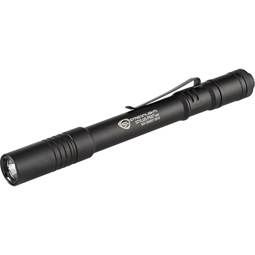 Lampe de poche stylo USB Stylus Pro, DEL, 350 lumens, Corps en Aluminium, piles Rechargeable, Compris Distribution Jean Lapalme