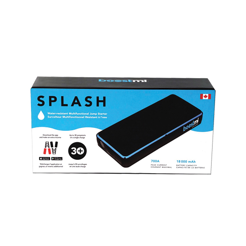 Splash Multi-Functional Jump Starter Distribution Jean Lapalme