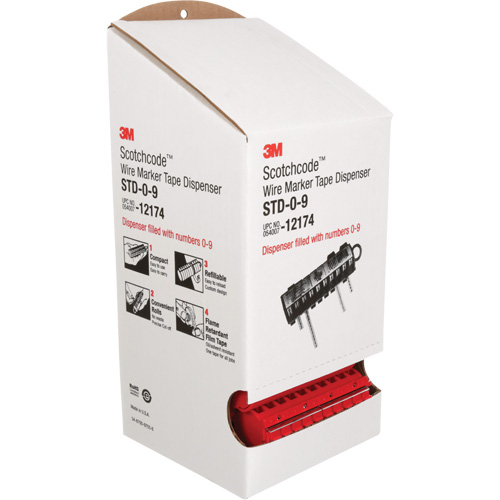 ScotchCode Wire Marker Dispenser Distribution Jean Lapalme