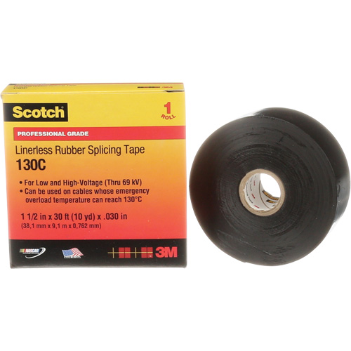 Ruban d'&eacute;pissure en caoutchouc sans doublure Scotch, 38 mm (1-1/2") " la, 9 m (30') " lo Distribution Jean Lapalme