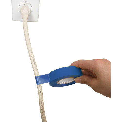 Ruban isolant, 19 mm (3/4") x 18 m (60'), Bleu, 7 mils Distribution Jean Lapalme