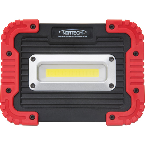 Portable Work Light, LED, 10 W, 1000 Lumens, Plastic Housing Distribution Jean Lapalme