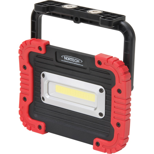 Portable Work Light, LED, 10 W, 1000 Lumens, Plastic Housing Distribution Jean Lapalme