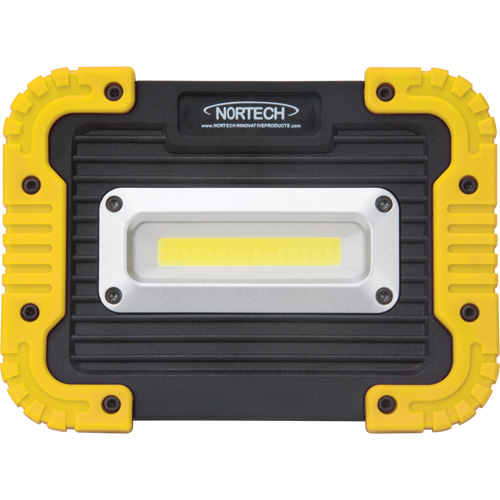 Lampe de travail portative, DEL, 10 W, 1000 lumens, Boîtier en Plastique Distribution Jean Lapalme