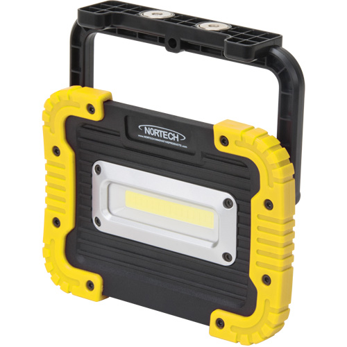Lampe de travail portative, DEL, 10 W, 1000 lumens, Boîtier en Plastique Distribution Jean Lapalme