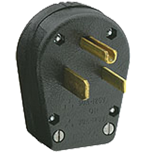 Dual Power Plug, Thermoplastic, 30 A/50 A, 250 V Distribution Jean Lapalme